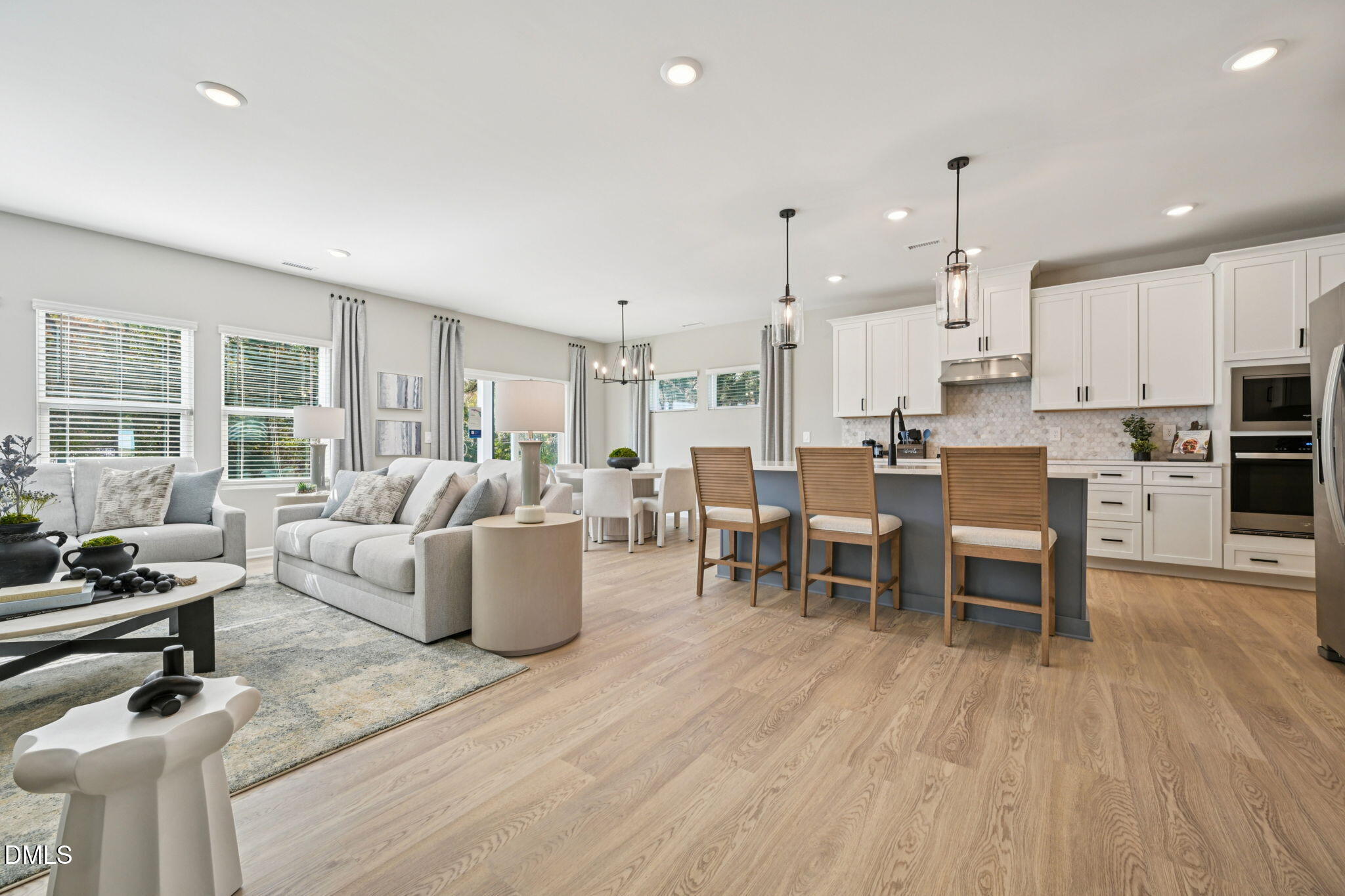 4105 Wesley Chapel Way Raleigh, NC 27616 - Photo 14 of 47 6 - Living and Kitchen