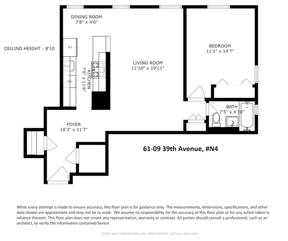 $488,000 | 61-09 39th Avenue, Unit N4 | Woodside