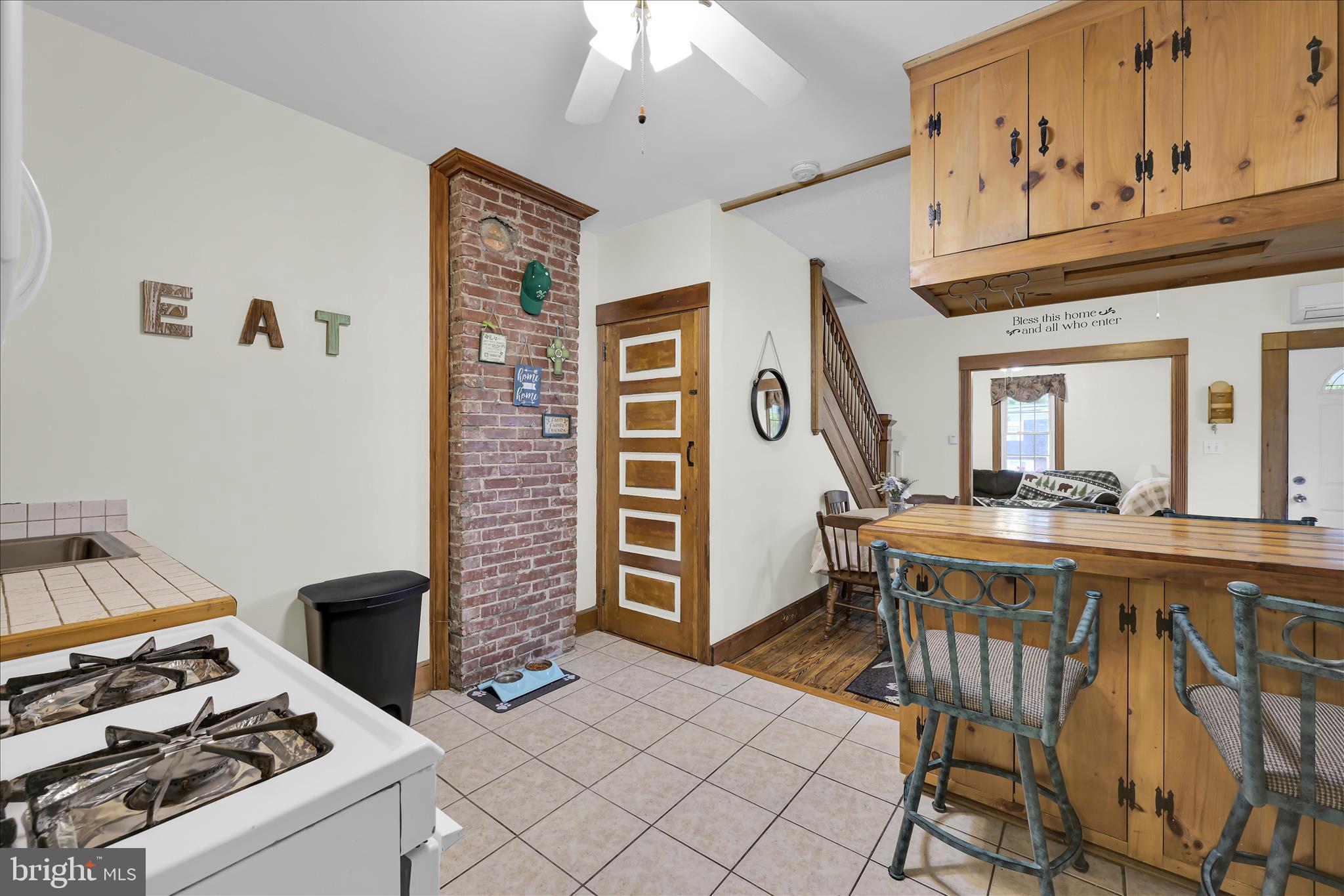 121 East Cumberland Road Enola, PA 17025 - Photo 10 of 27 a view of a kitchen with workspace and entryway