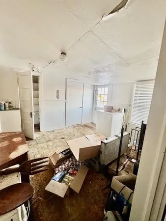 a view of an ocean and beach