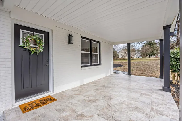 a house with a outdoor space
