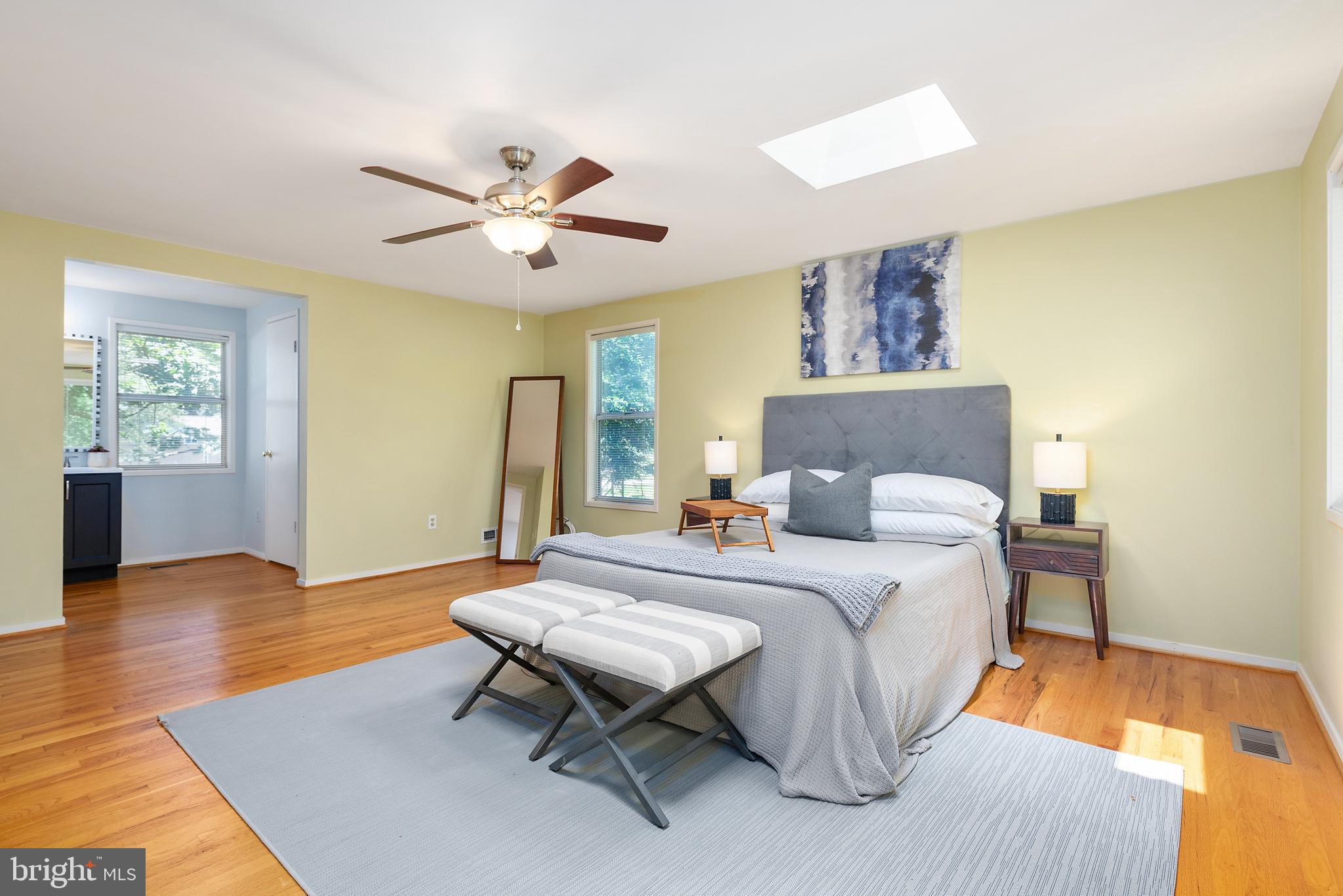 1522 Ainsley Road Silver Spring, MD 20904 - Photo 20 of 46 Master bedroom with walk in closet and full bath