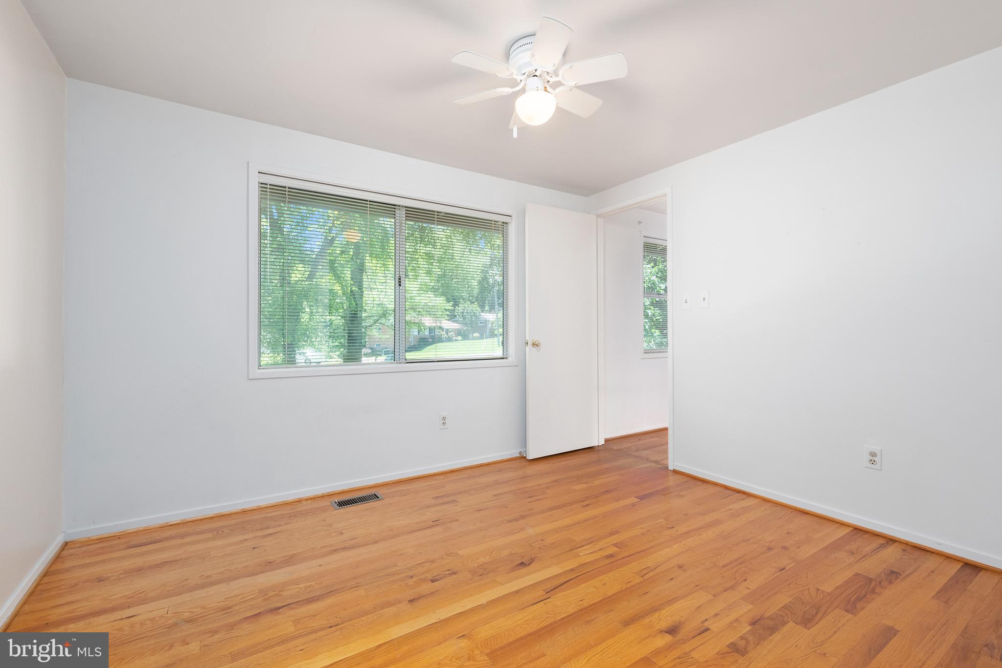 1522 Ainsley Road Silver Spring, MD 20904 - Photo 28 of 46 Peaceful wooded views from bedroom 3