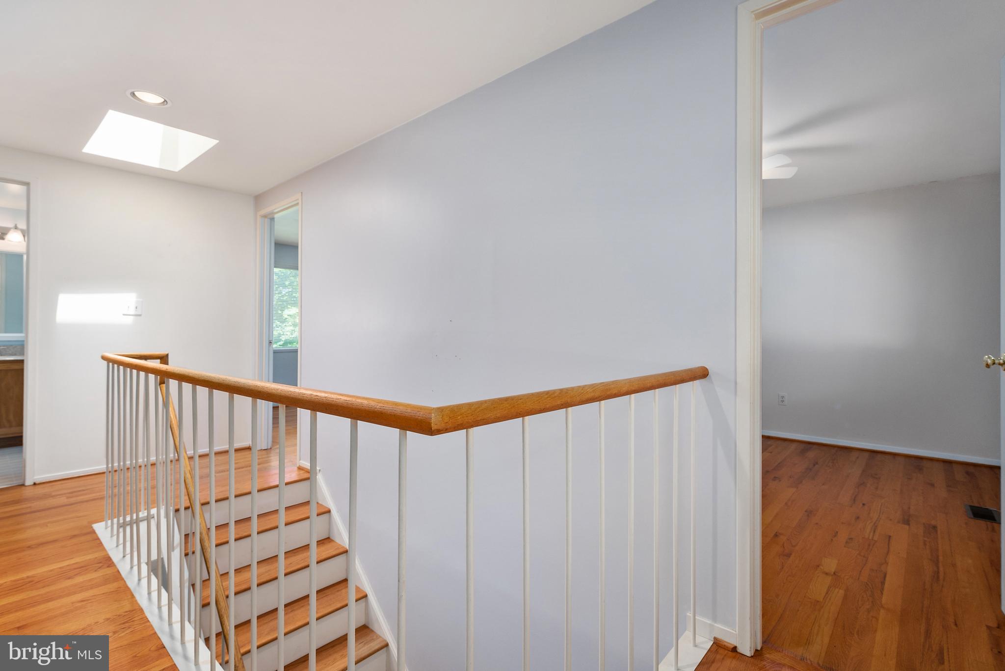 1522 Ainsley Road Silver Spring, MD 20904 - Photo 46 of 46 Open Hallway floor plan with skylight