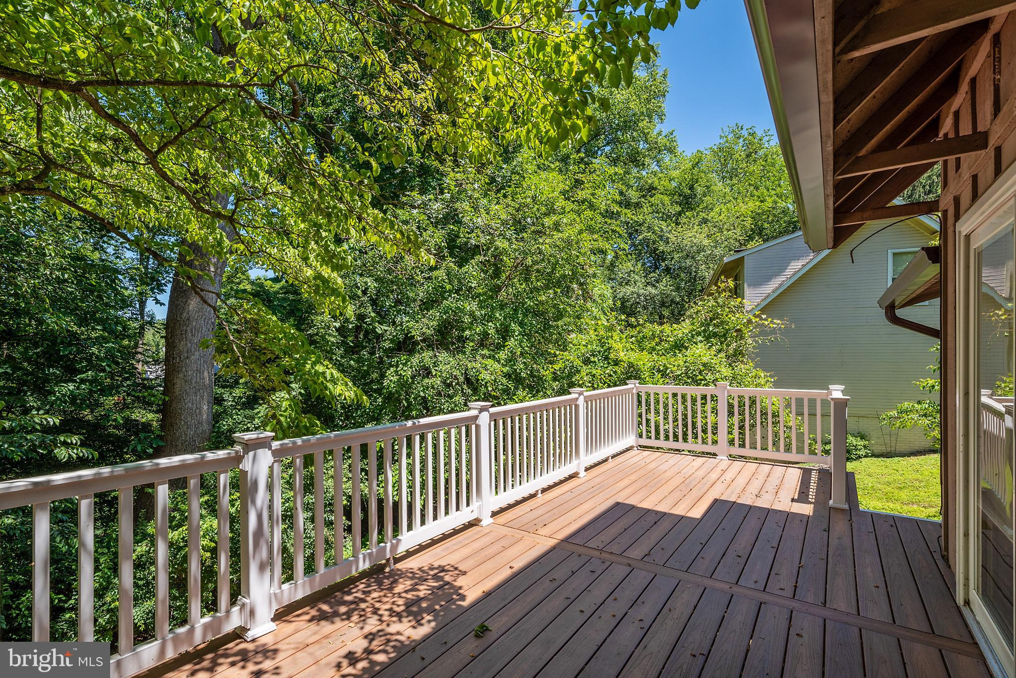 1522 Ainsley Road Silver Spring, MD 20904 - Photo 9 of 46 New deck and rails, just one year old