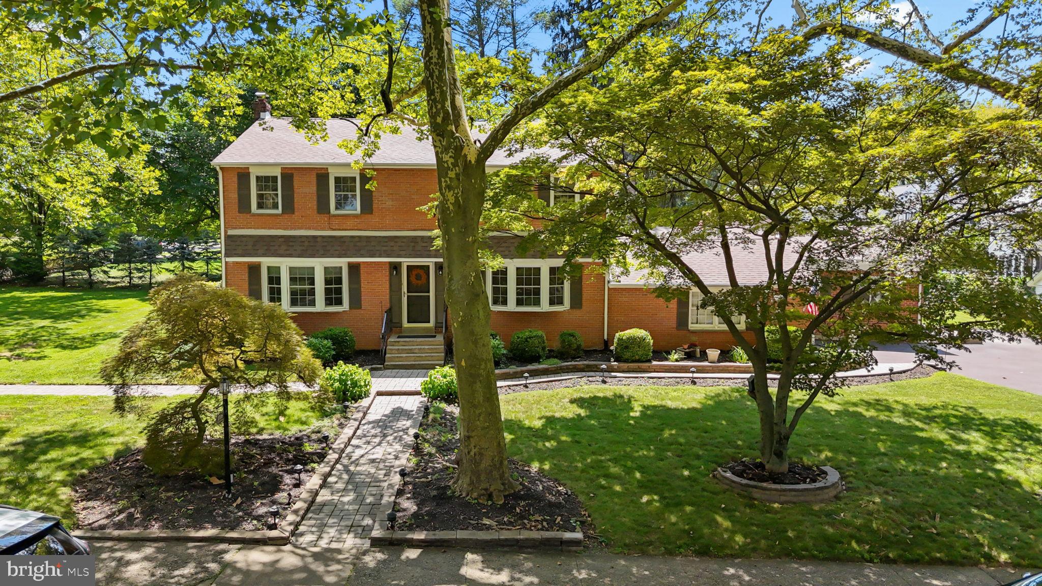 1708 Madeira Avenue Jenkintown, PA 19046 - Photo 2 of 63 a front view of a house with garden