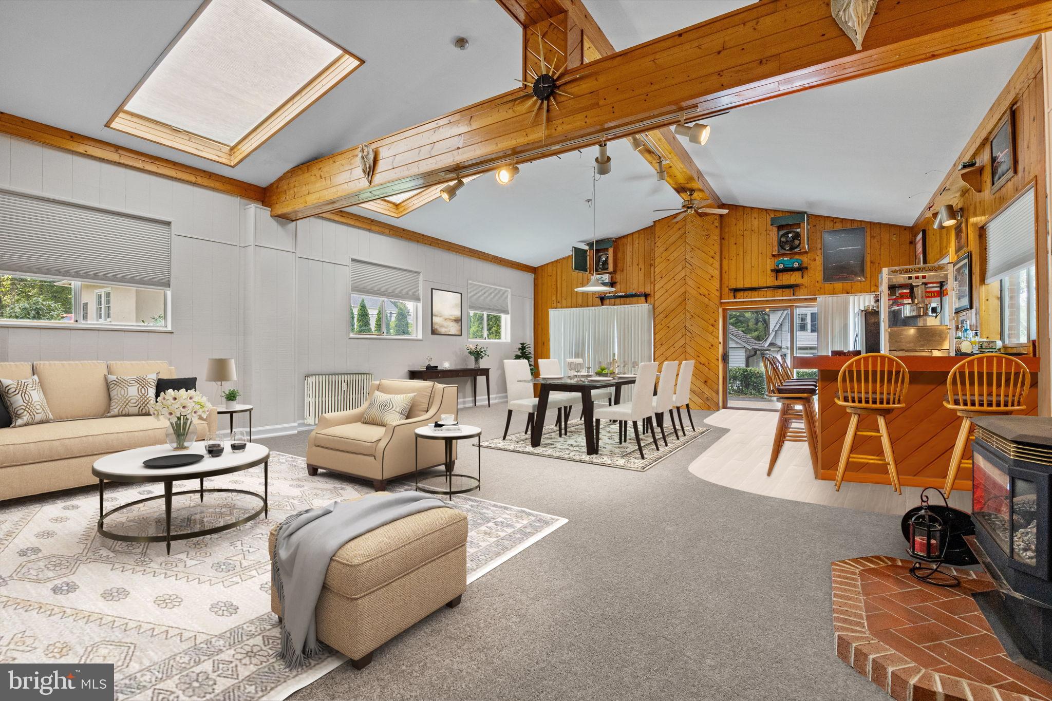 1708 Madeira Avenue Jenkintown, PA 19046 - Photo 24 of 63 Spacious living area with natural light.