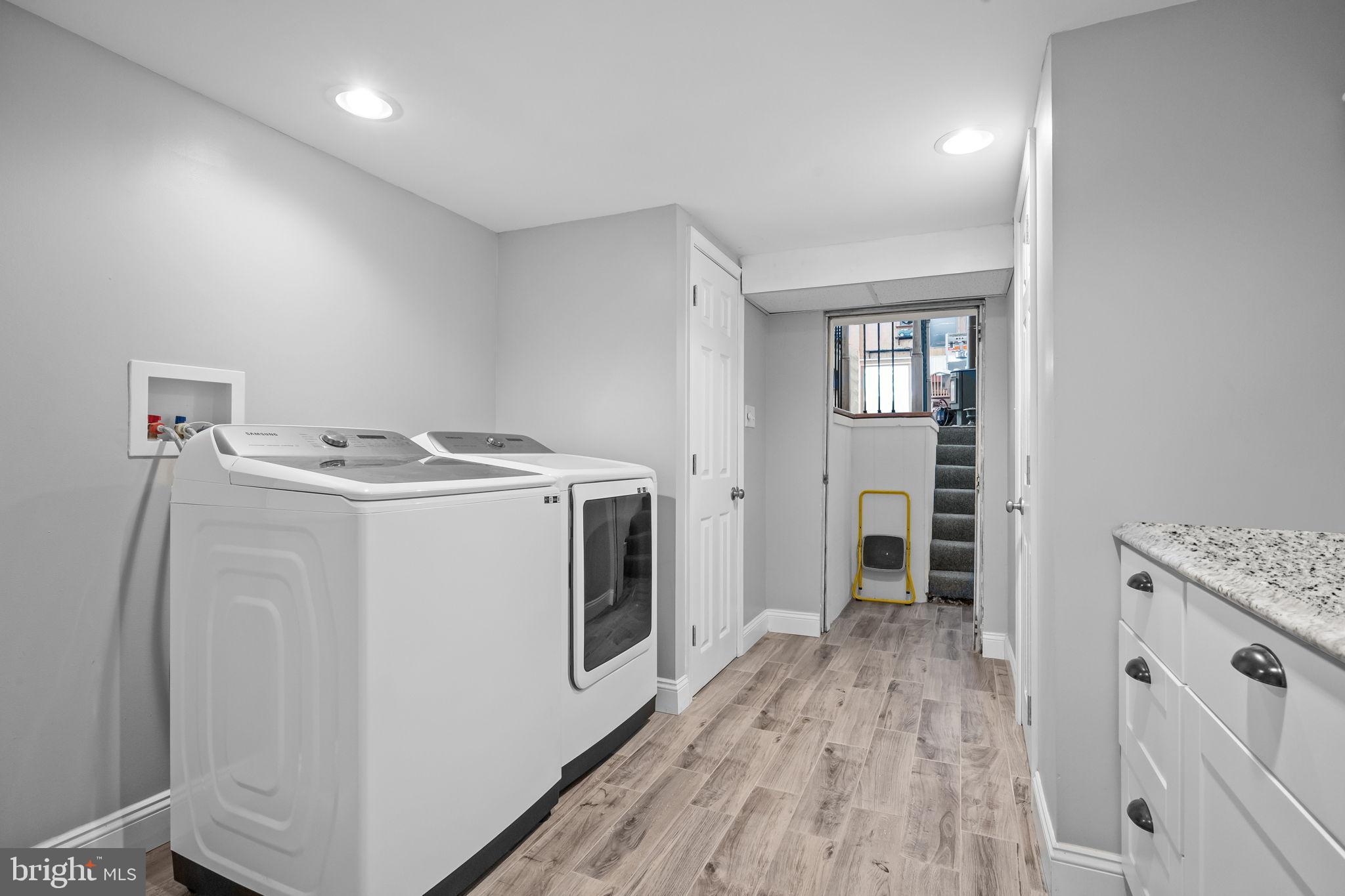 1708 Madeira Avenue Jenkintown, PA 19046 - Photo 49 of 63 a utility room with dryer and washer