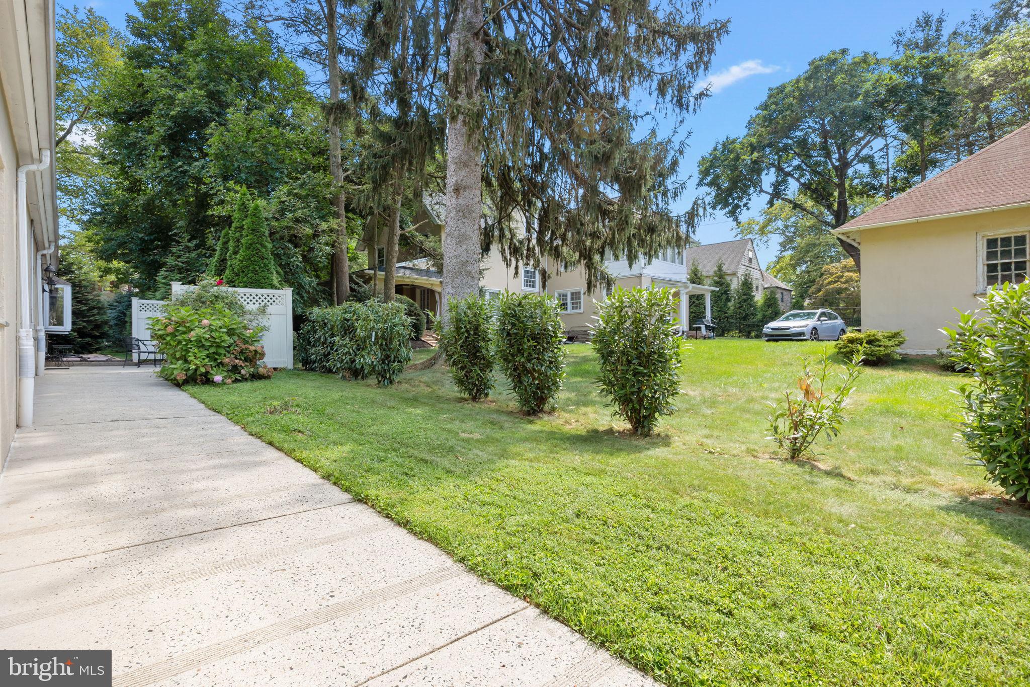 1708 Madeira Avenue Jenkintown, PA 19046 - Photo 51 of 63 a view of a garden with plants