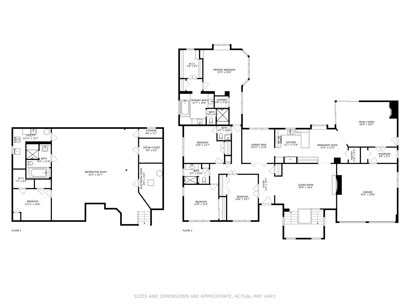 1224 Ridgewood Drive Northbrook, IL 60062 - Photo 32 of 34 a picture of a floor plan