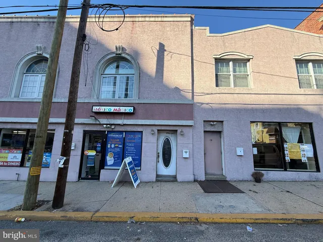 a view of a car park in front of building