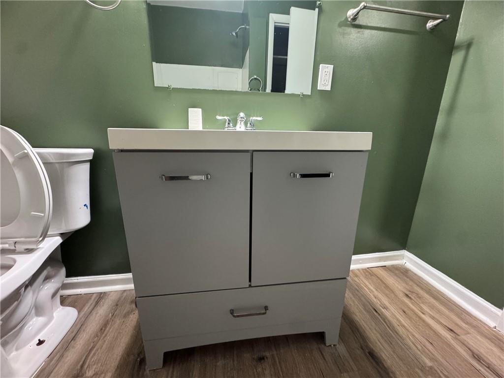 2536 Butner Road Atlanta, GA 30331 - Photo 13 of 19 a bathroom with a sink and mirror