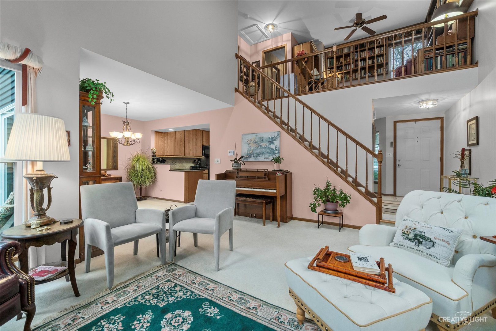 683 Bent Ridge Lane Elgin, IL 60120 - Photo 7 of 27 a living room with furniture kitchen view and a table