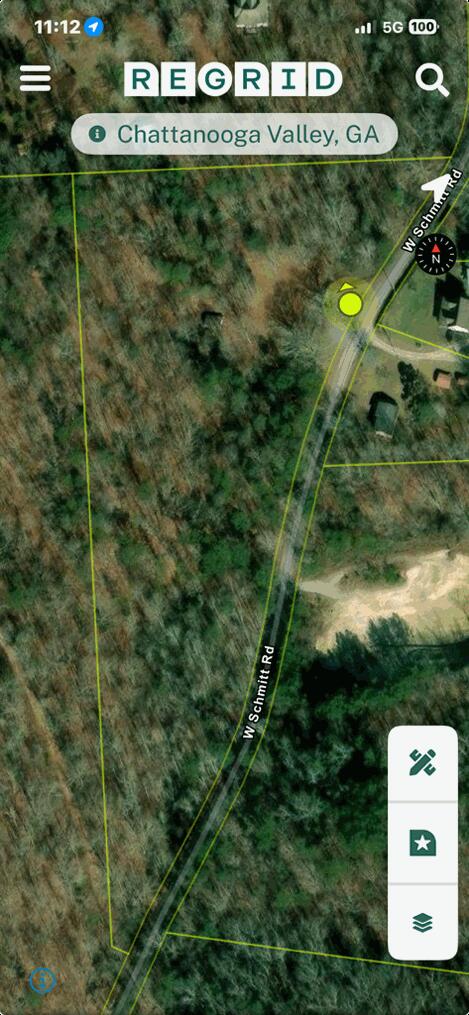 1140 West Schmitt Road Rossville, GA 30741 - Photo 3 of 17 regrid boundry