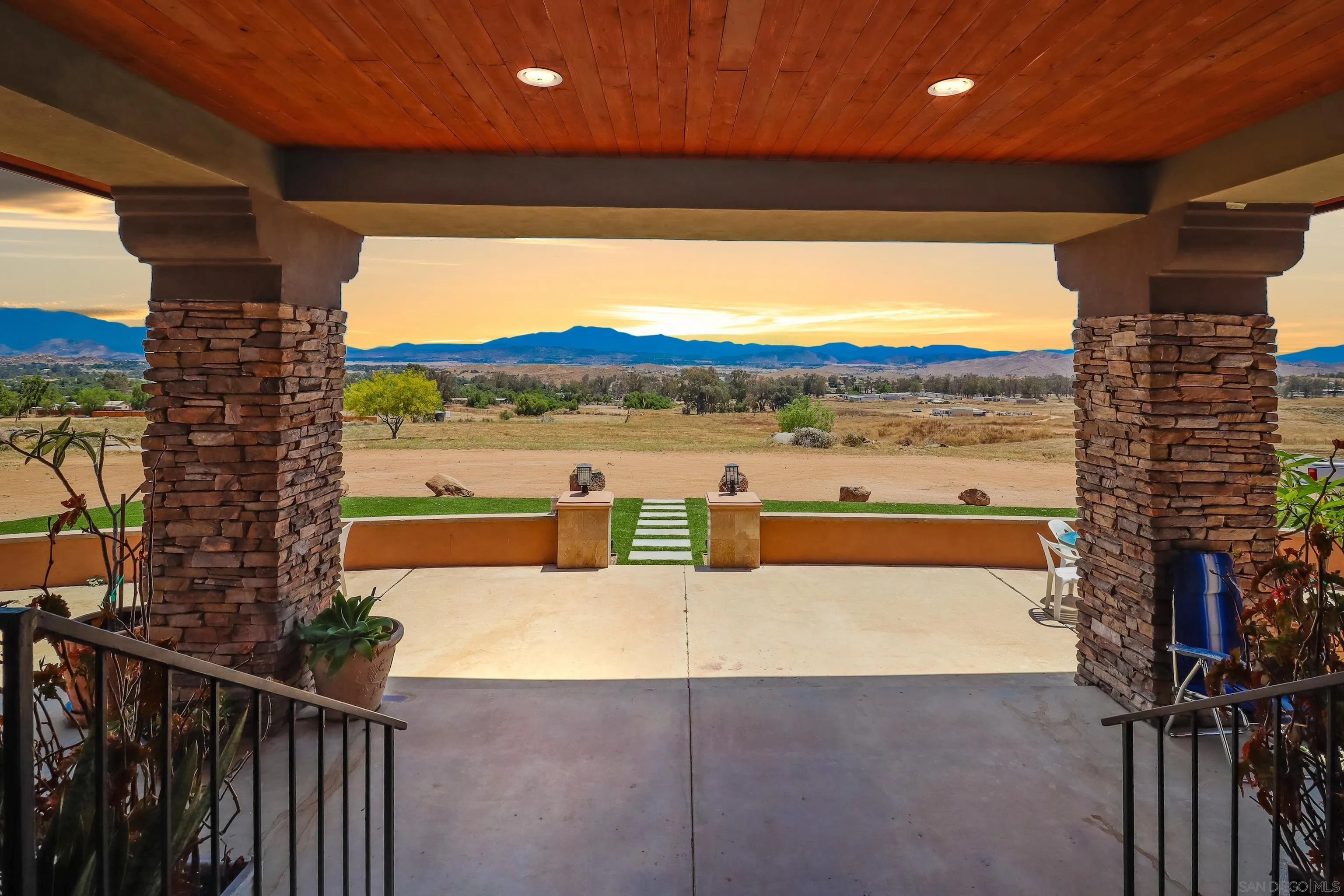 21141 Sharp Road Perris, CA 92570 - Photo 1 of 43 a view of a balcony with an ocean view