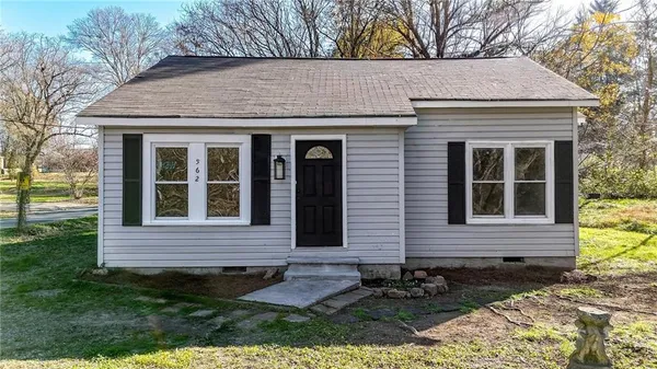 a view of house front of house