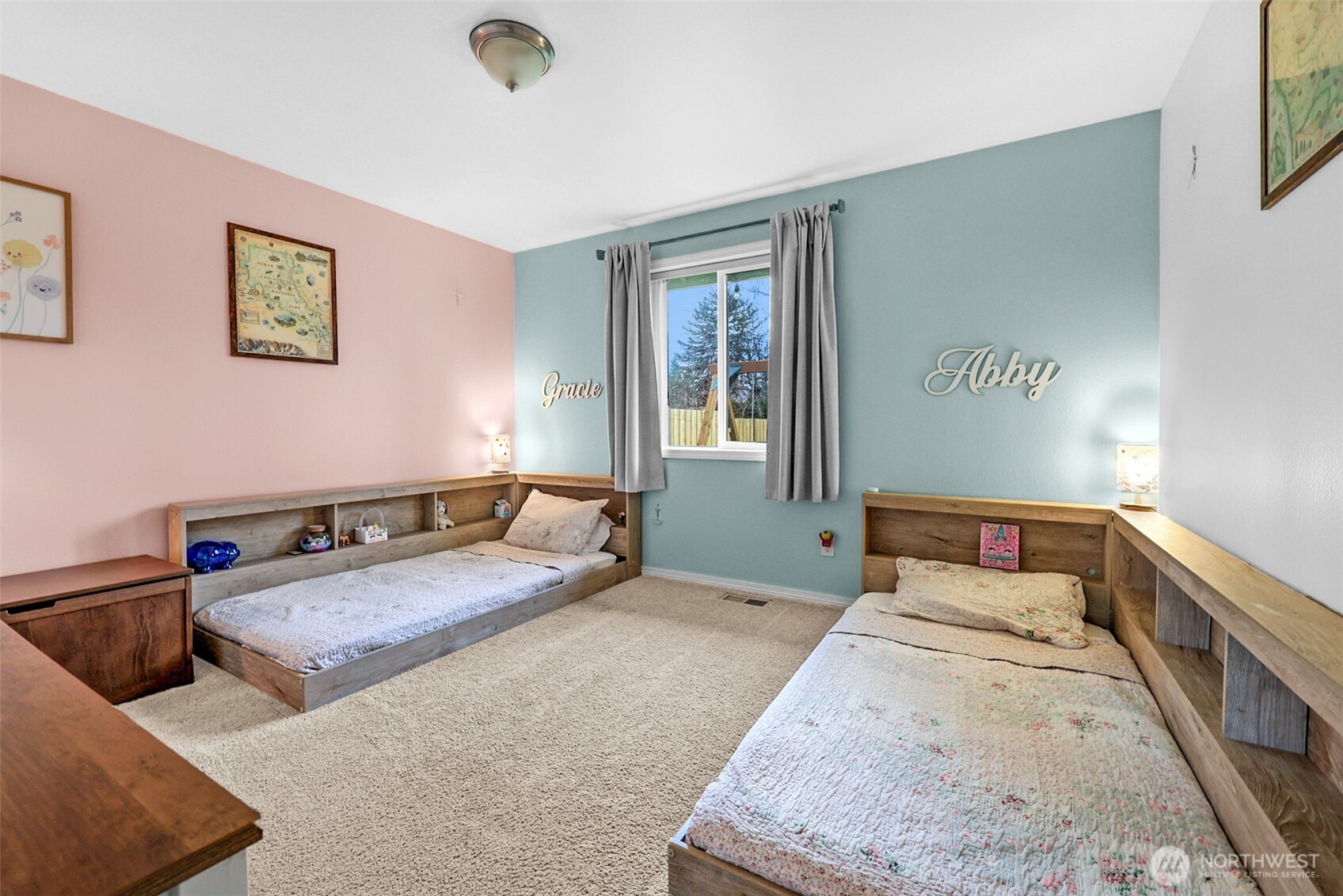 402 Haines Street Sedro-Woolley, WA 98284 - Photo 17 of 24 a bedroom with furniture and window