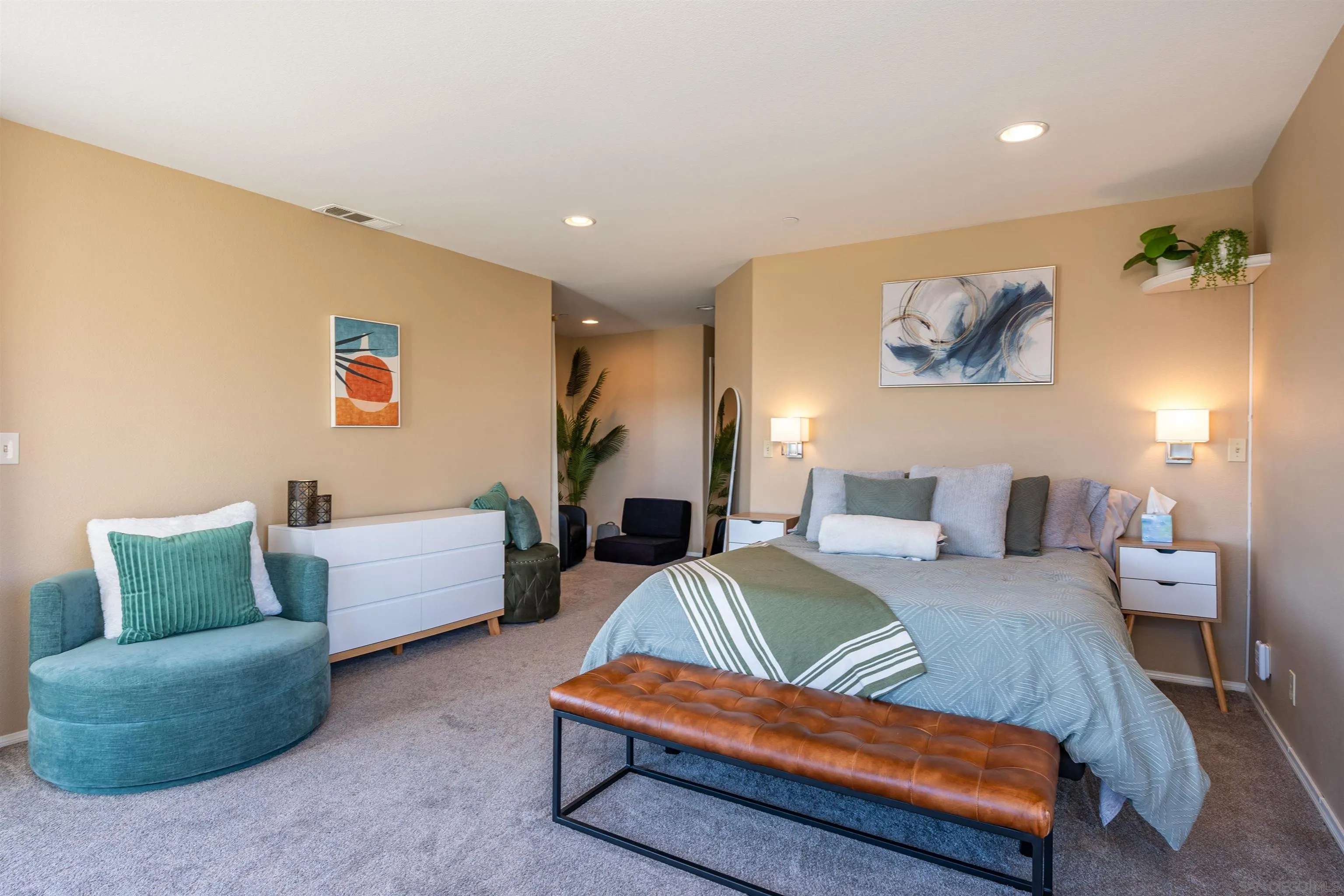 1152 Stoneridge Road El Cajon, CA 92021 - Photo 14 of 71 a bedroom with furniture and a couch