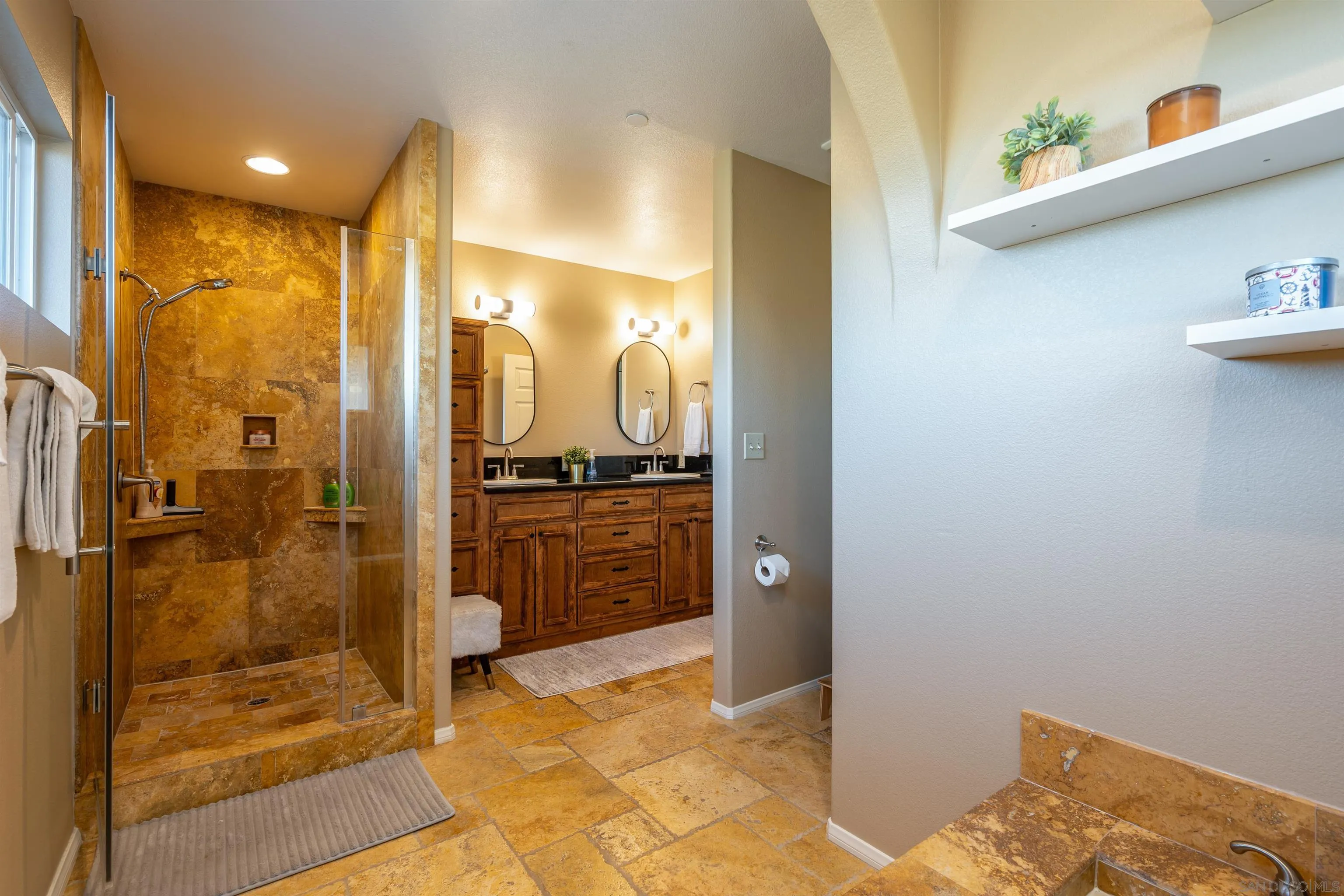 1152 Stoneridge Road El Cajon, CA 92021 - Photo 19 of 71 a bathroom with a shower