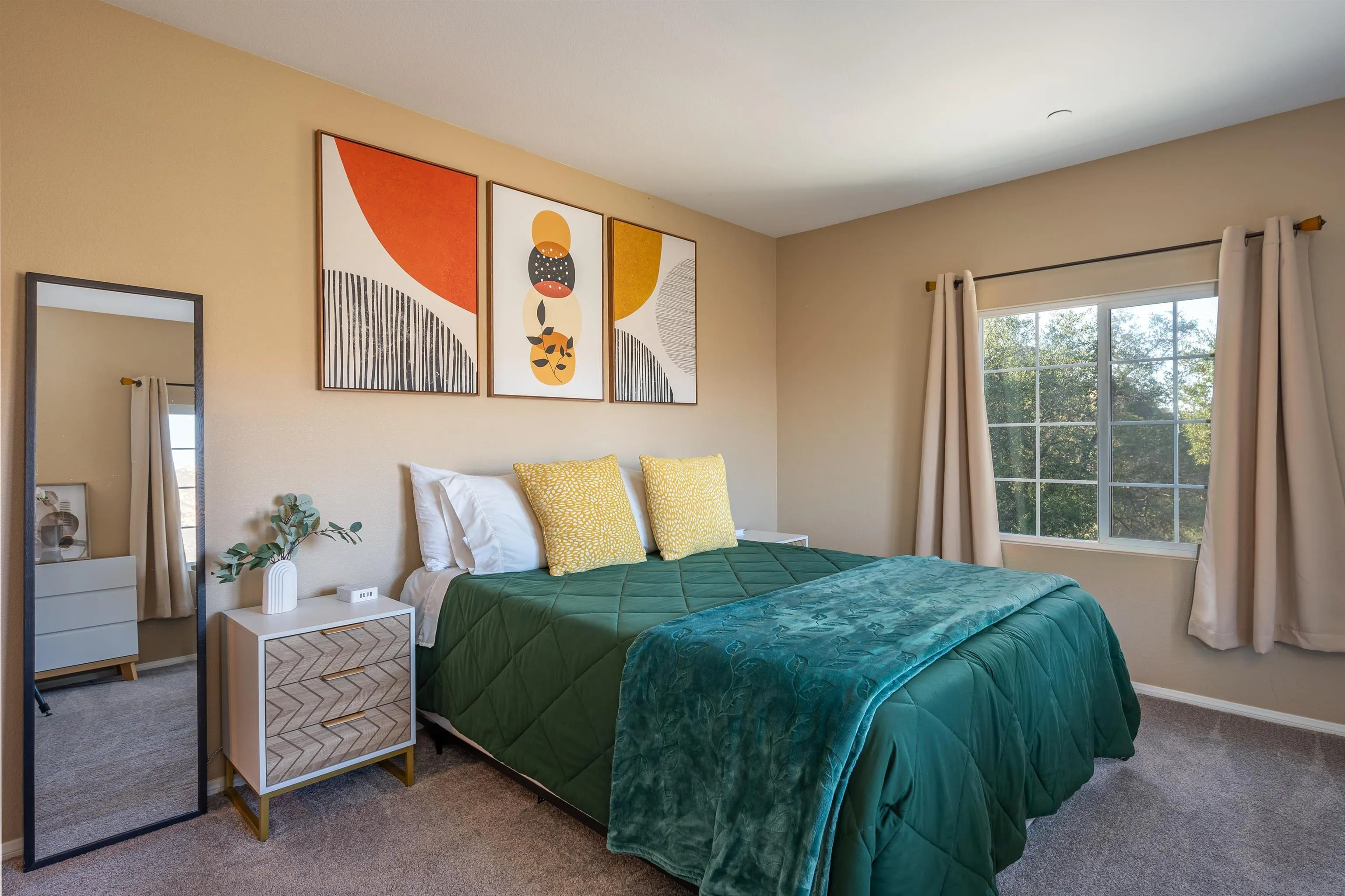 1152 Stoneridge Road El Cajon, CA 92021 - Photo 23 of 71 a bedroom with a bed and a painting on the wall