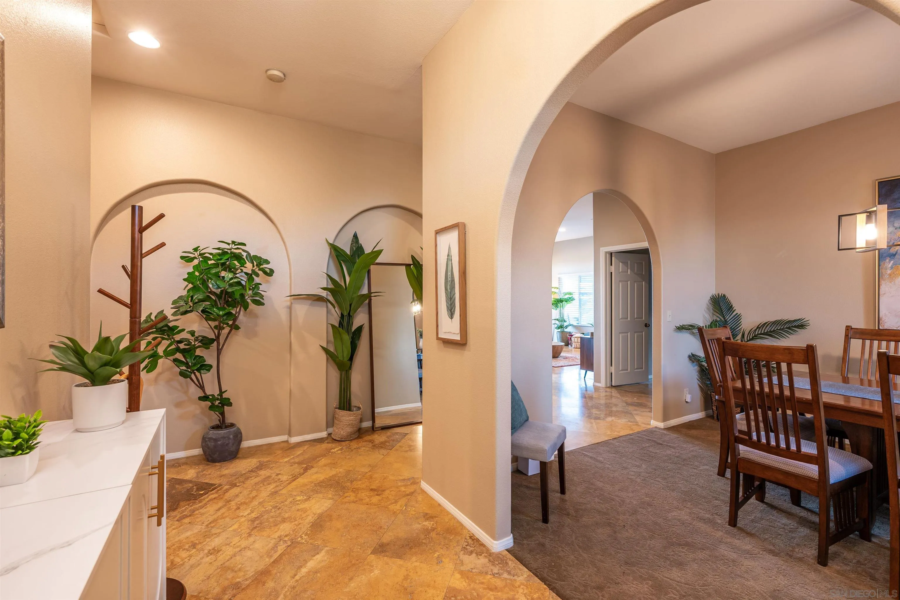 1152 Stoneridge Road El Cajon, CA 92021 - Photo 40 of 71 a living room with furniture and a potted plant