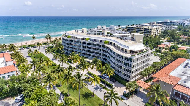a view of a city with tall buildings