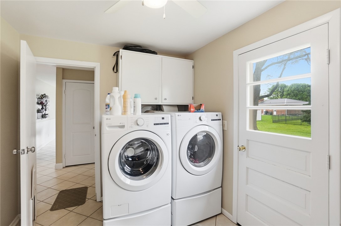 150 Littlejohn Road Troy, OH 45373 - Photo 20 of 40 This functional laundry area features modern appliances and practical design.