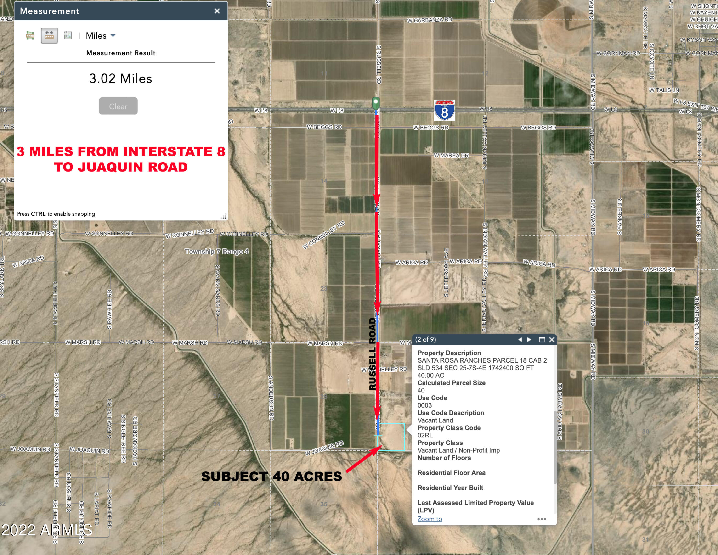 Lot 18 West Joaquin Road, Unit 18 Casa Grande, AZ 85193 - Photo 3 of 10 MAP