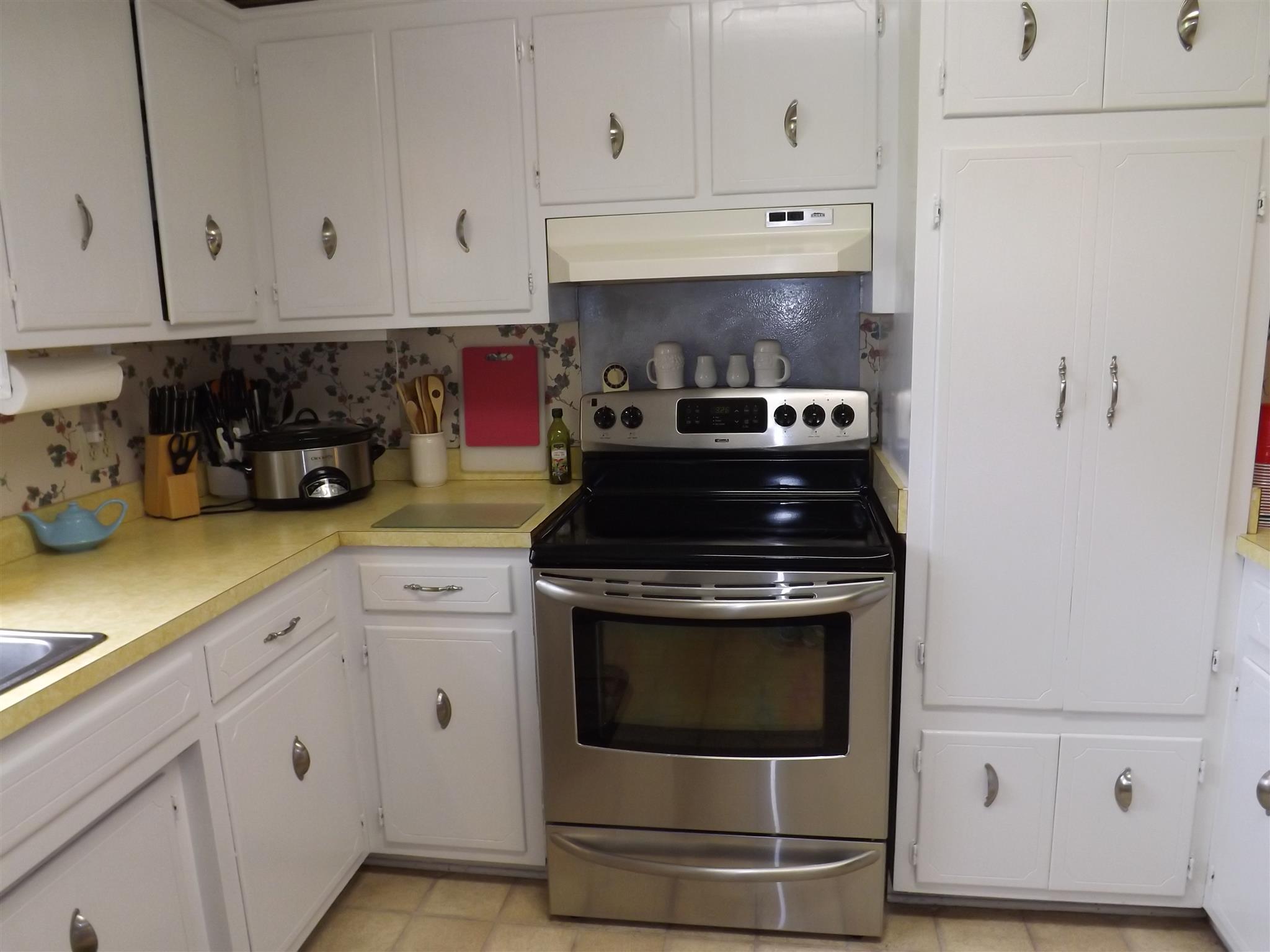 1600 Mud Creek Road Morrison, TN 37357 - Photo 15 of 28 a stove top oven sitting inside of a kitchen