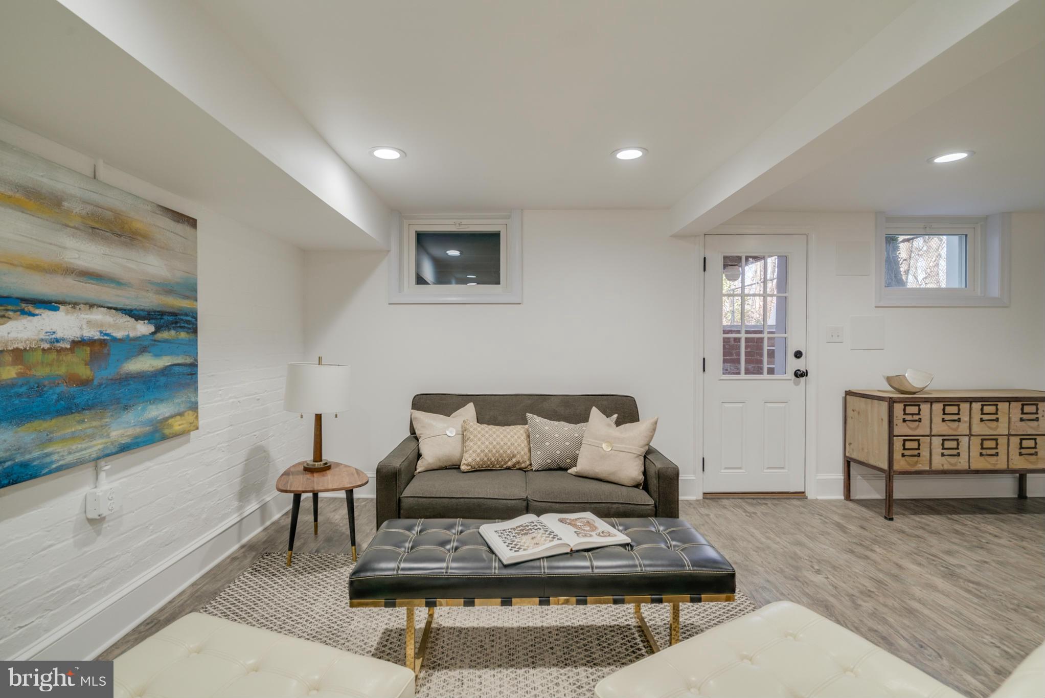 2023 Park Road Northwest Washington, DC 20010 - Photo 23 of 30 Basement Living Room