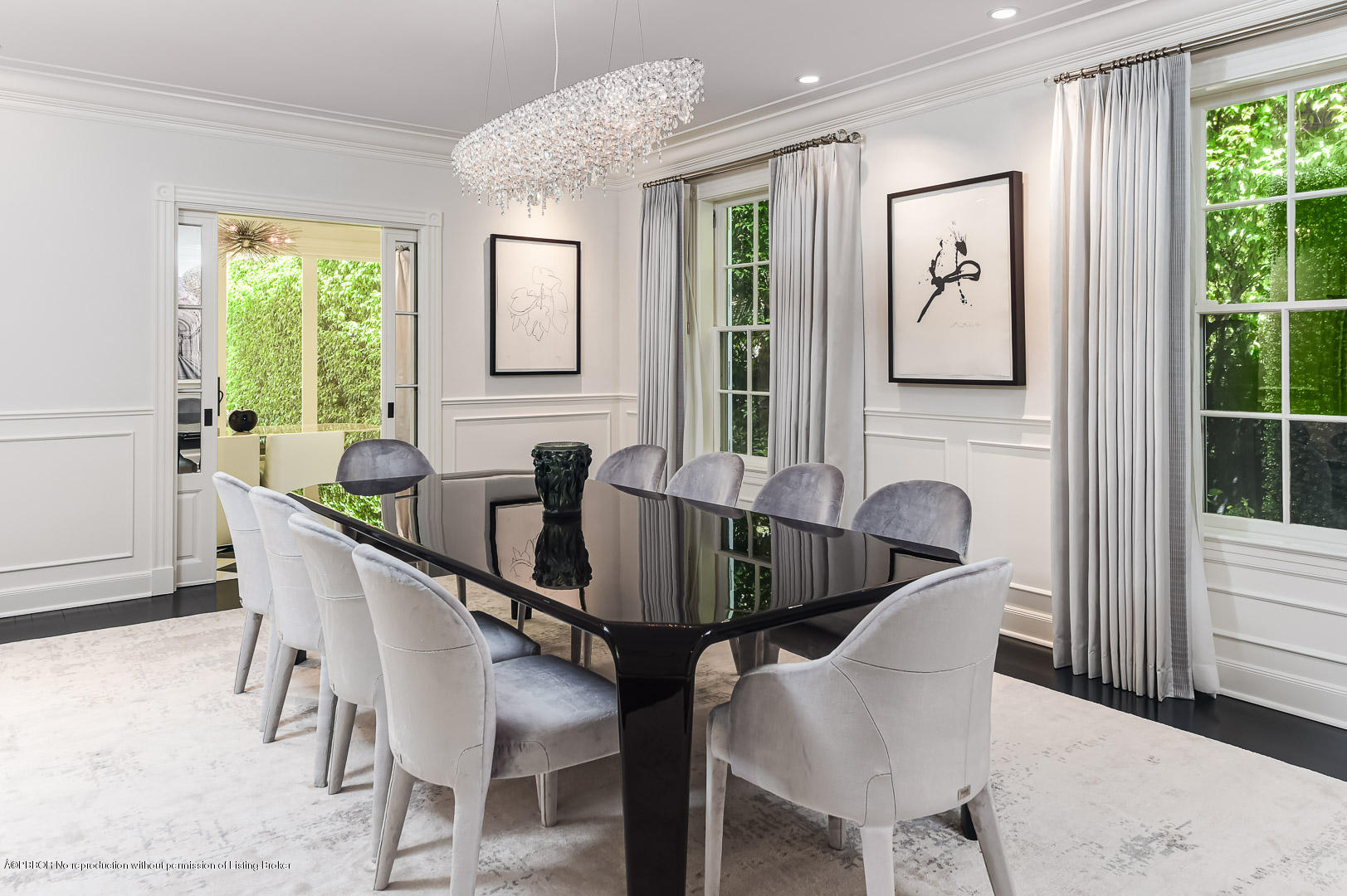 130 Cocoanut Row Palm Beach, FL 33480 - Photo 13 of 31 a dining room with furniture and window