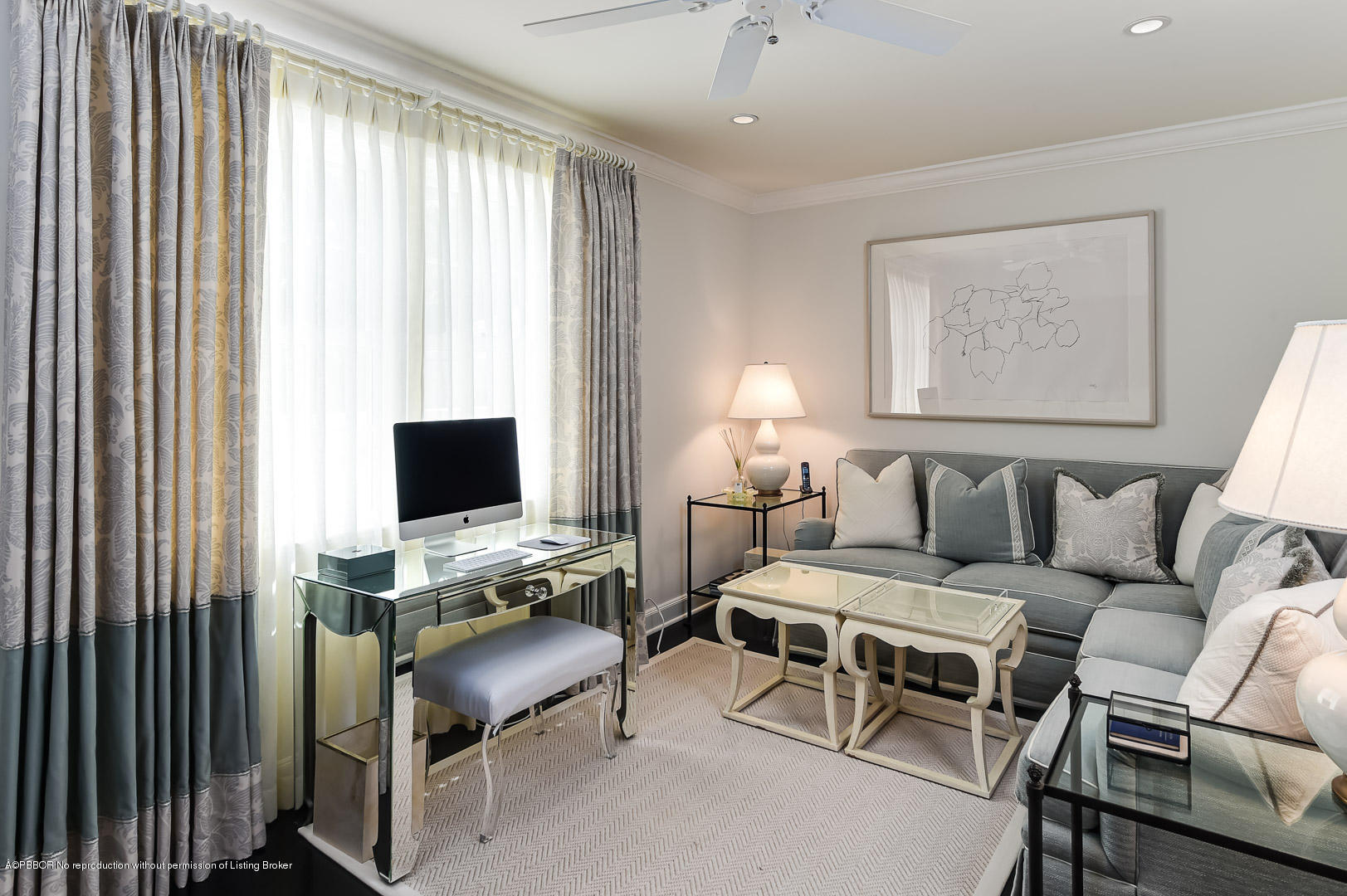 130 Cocoanut Row Palm Beach, FL 33480 - Photo 21 of 31 a living room with furniture and a flat screen tv