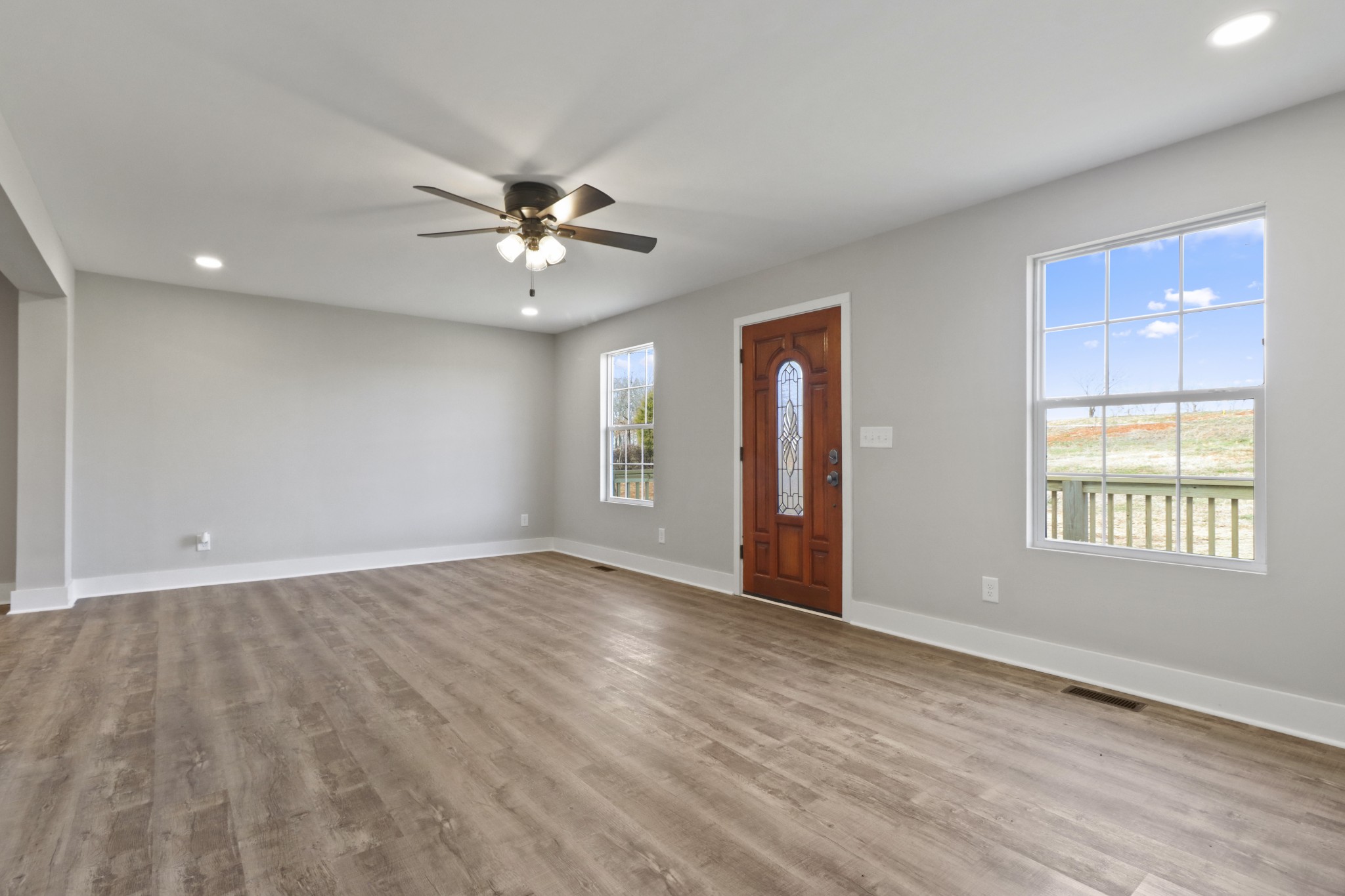 4845 Pulliam-Hardaway Road Springfield, TN 37172 - Photo 6 of 26 wooden floor in an empty room with a window