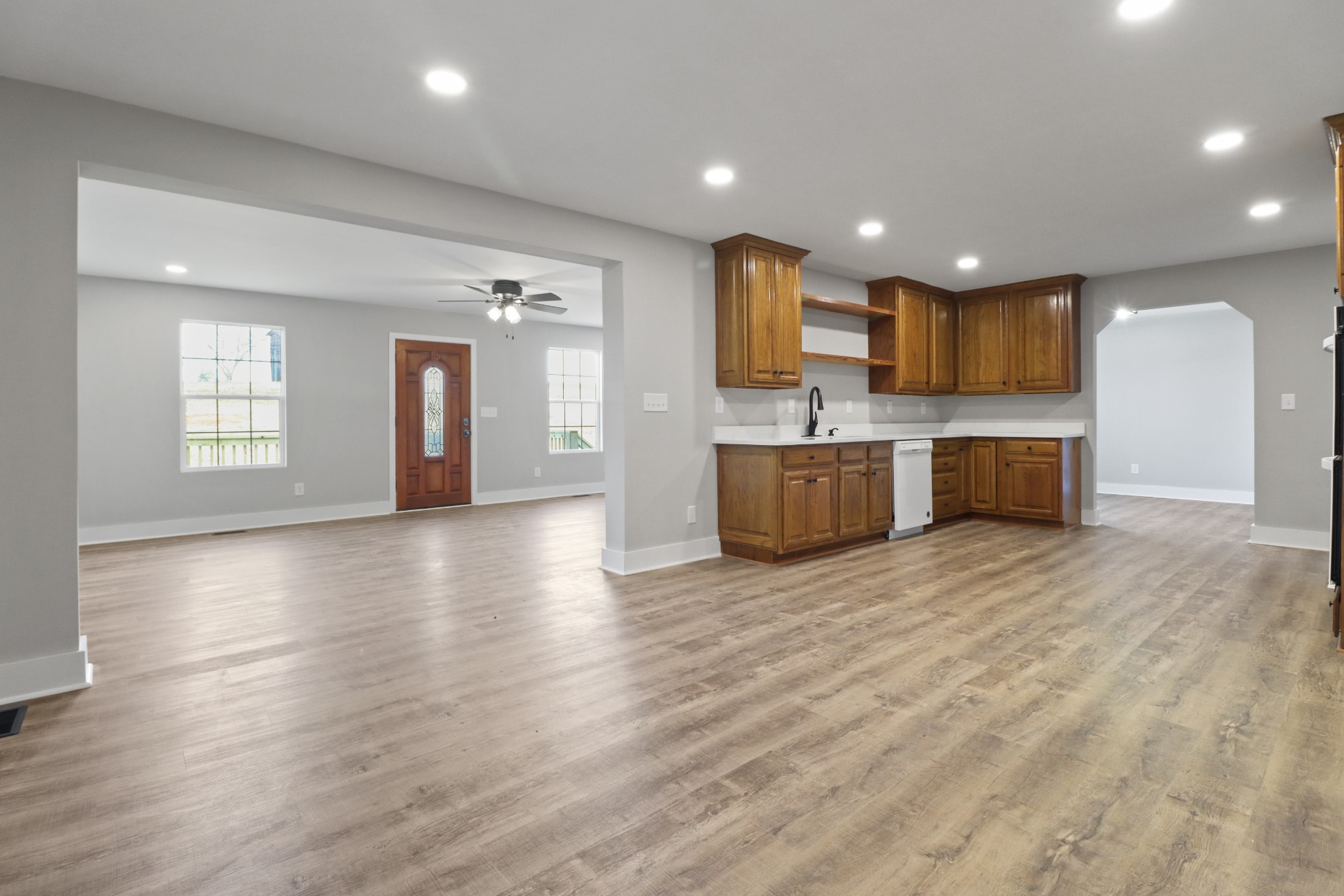 4845 Pulliam-Hardaway Road Springfield, TN 37172 - Photo 8 of 26 a view of kitchen and kitchen with a large window