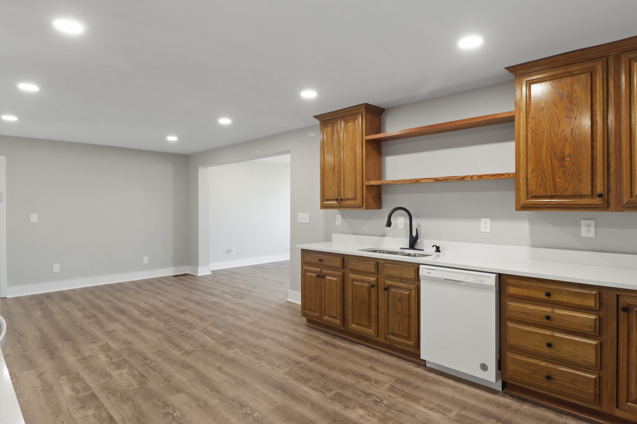 4845 Pulliam-Hardaway Road Springfield, TN 37172 - Photo 10 of 26 a kitchen with a sink cabinets and stainless steel appliances