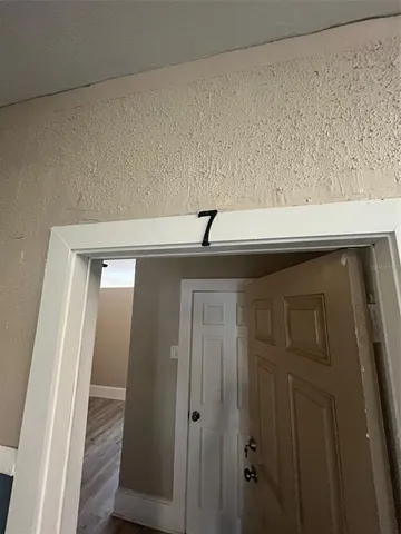 a close view of closet