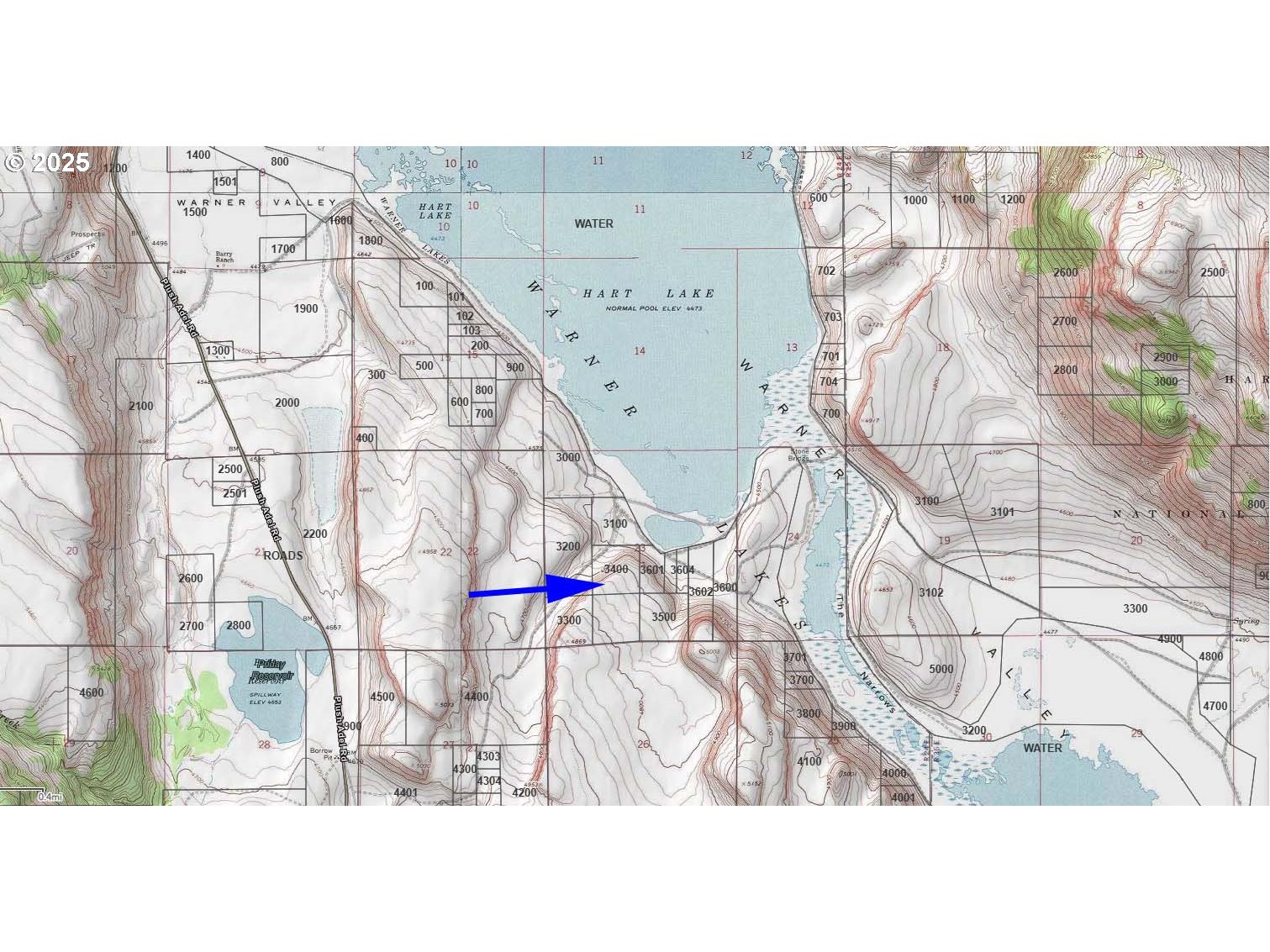 Plush Adel Road, Unit 3400 Plush, OR 97637 - Photo 7 of 9 a black and white photo of a