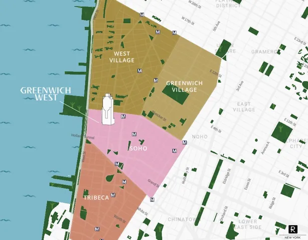 $2,100,000 | 110 Charlton Street, Unit 20G | Hudson Square