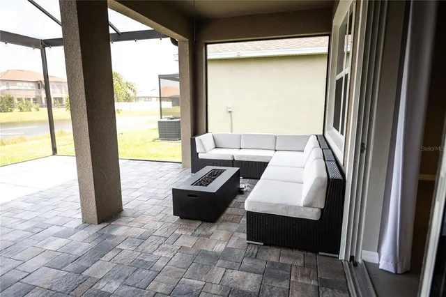 a view of a house with a porch