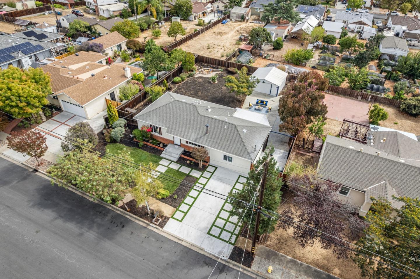 3972 Pepper Tree Lane San Jose, CA 95127 - Photo 13 of 59 an aerial view of residential house with outdoor space