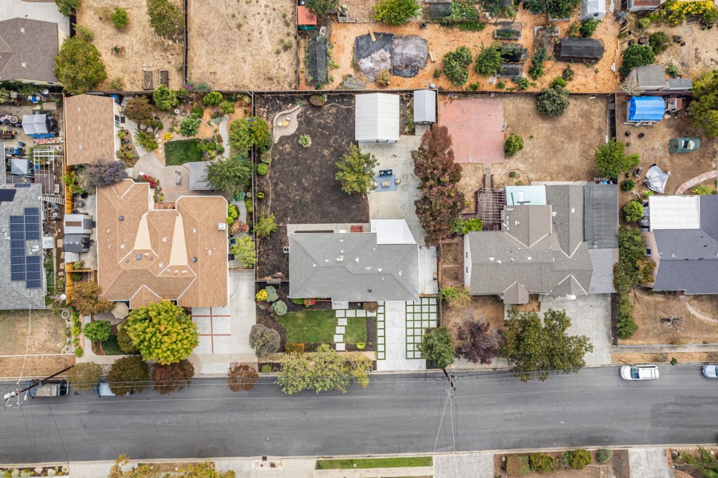 3972 Pepper Tree Lane San Jose, CA 95127 - Photo 14 of 59 an aerial view of residential houses with outdoor space