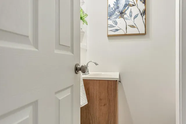 a view of outdoor space with seating