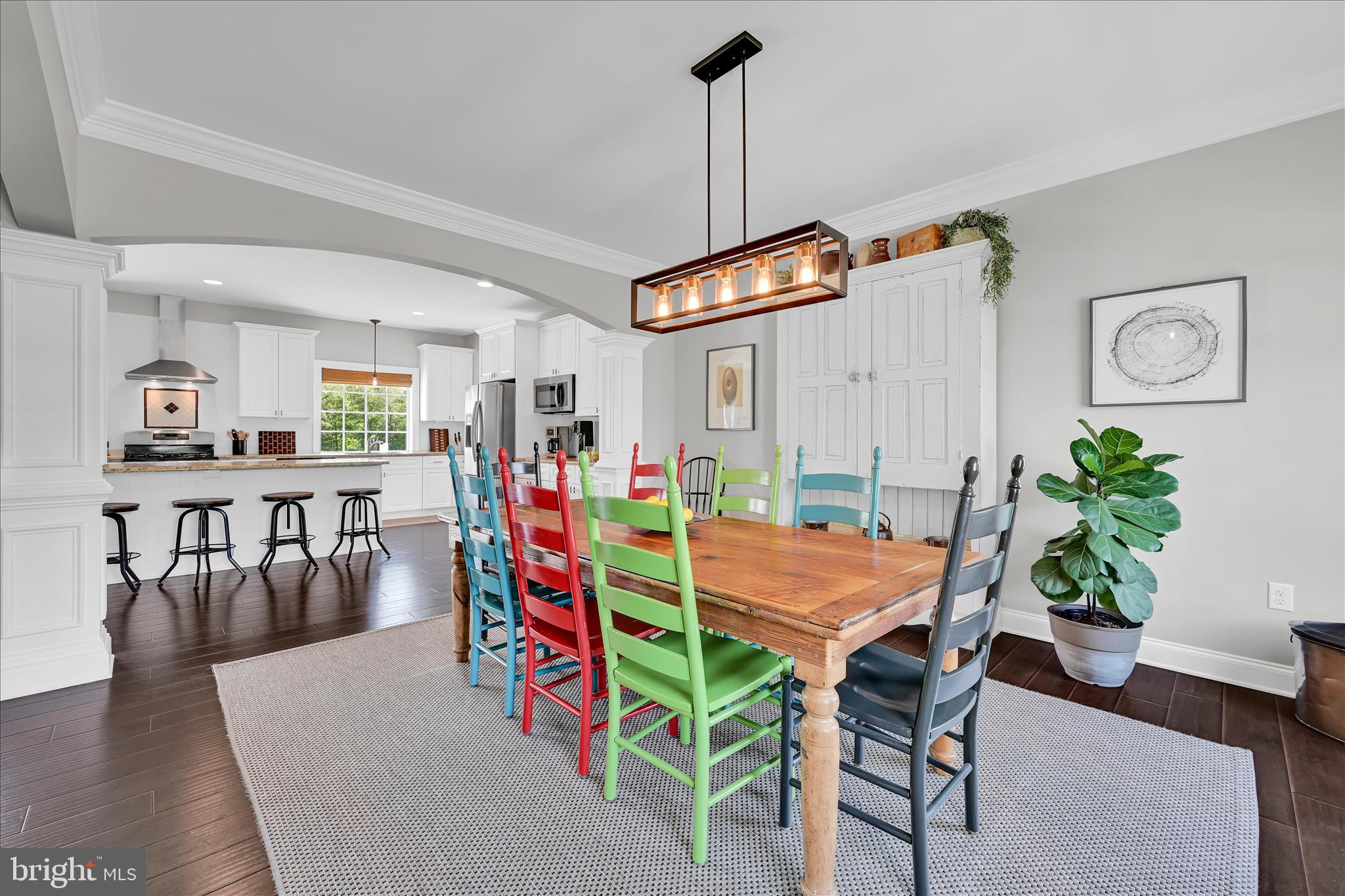 678 Integrity Drive Lititz, PA 17543 - Photo 5 of 51 a view of a dining room with furniture window and wooden floor