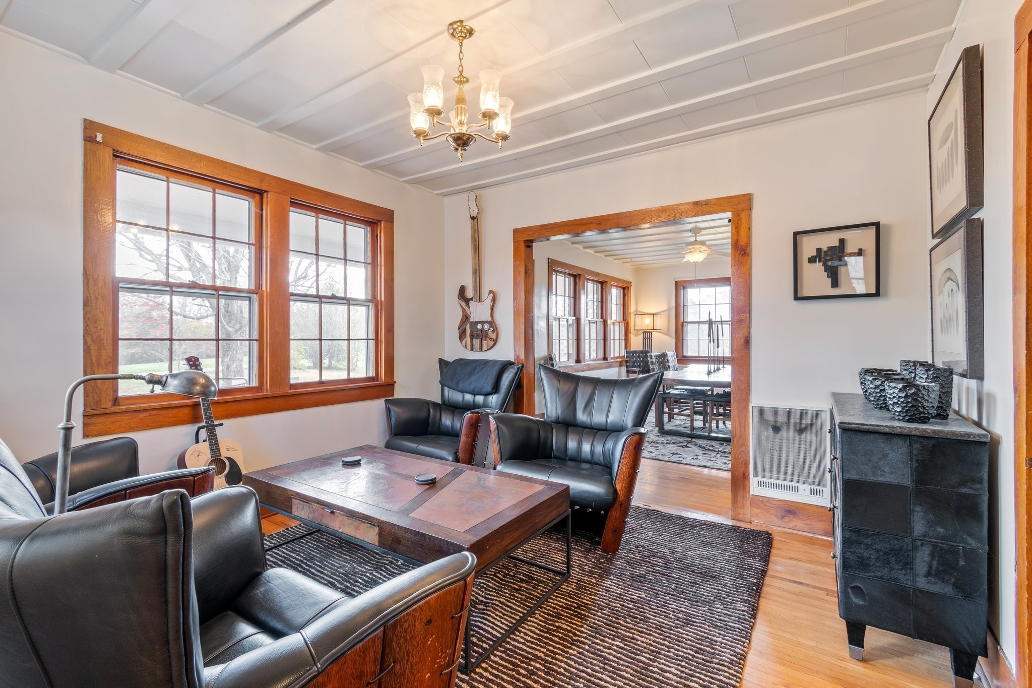 1125 Dawson Road White Bluff, TN 37187 - Photo 14 of 57 a living room with furniture and a chandelier