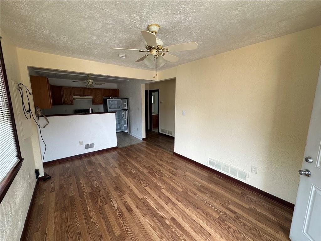 Unit 1 living room.
