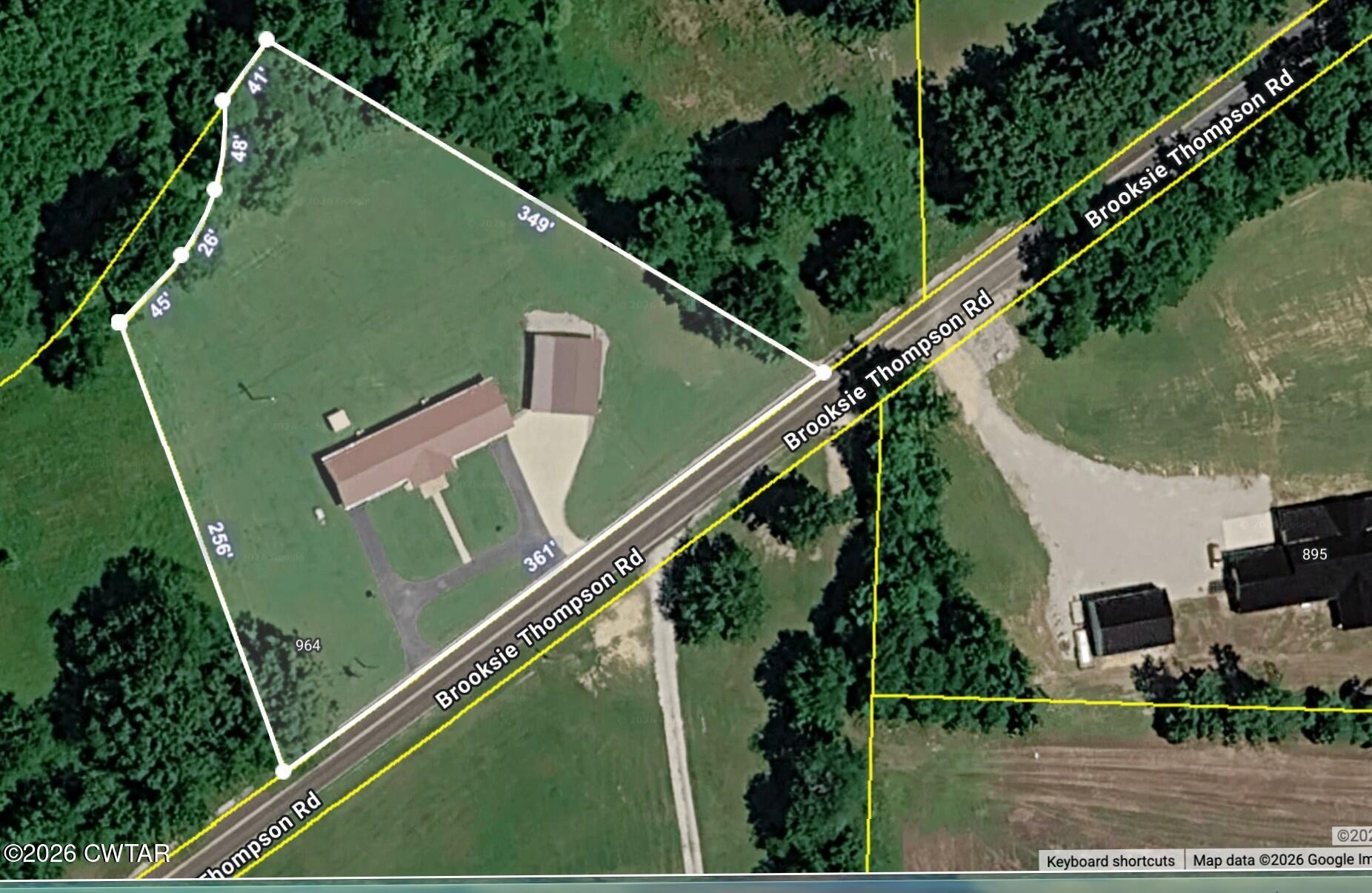 944 Brooksie Thompson Road Decaturville, TN 38329 - Photo 42 of 47 an aerial view of a house
