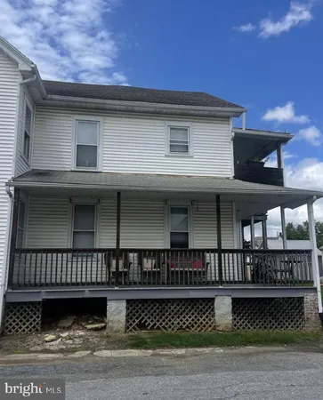 a front view of a house with balcony