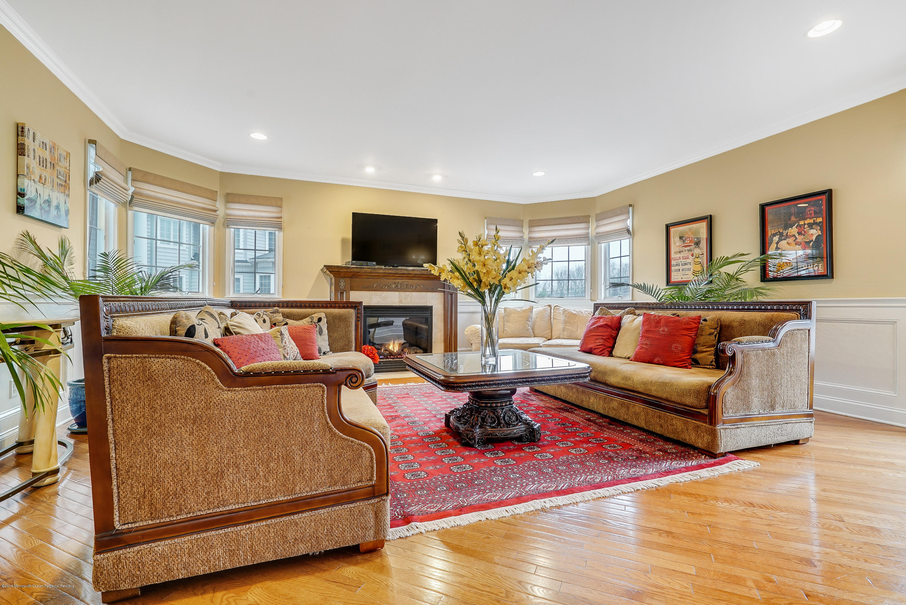 18 Mariners Bend Brielle, NJ 08730 - Photo 2 of 31 a living room with furniture and a flat screen tv