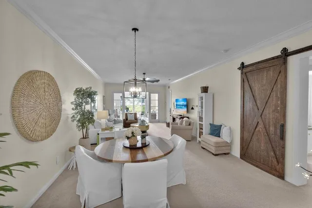 a view of an ocean from a city