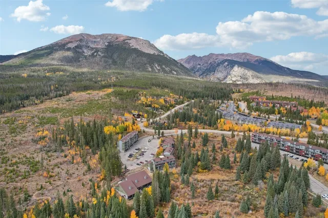 a view of lake and mountain